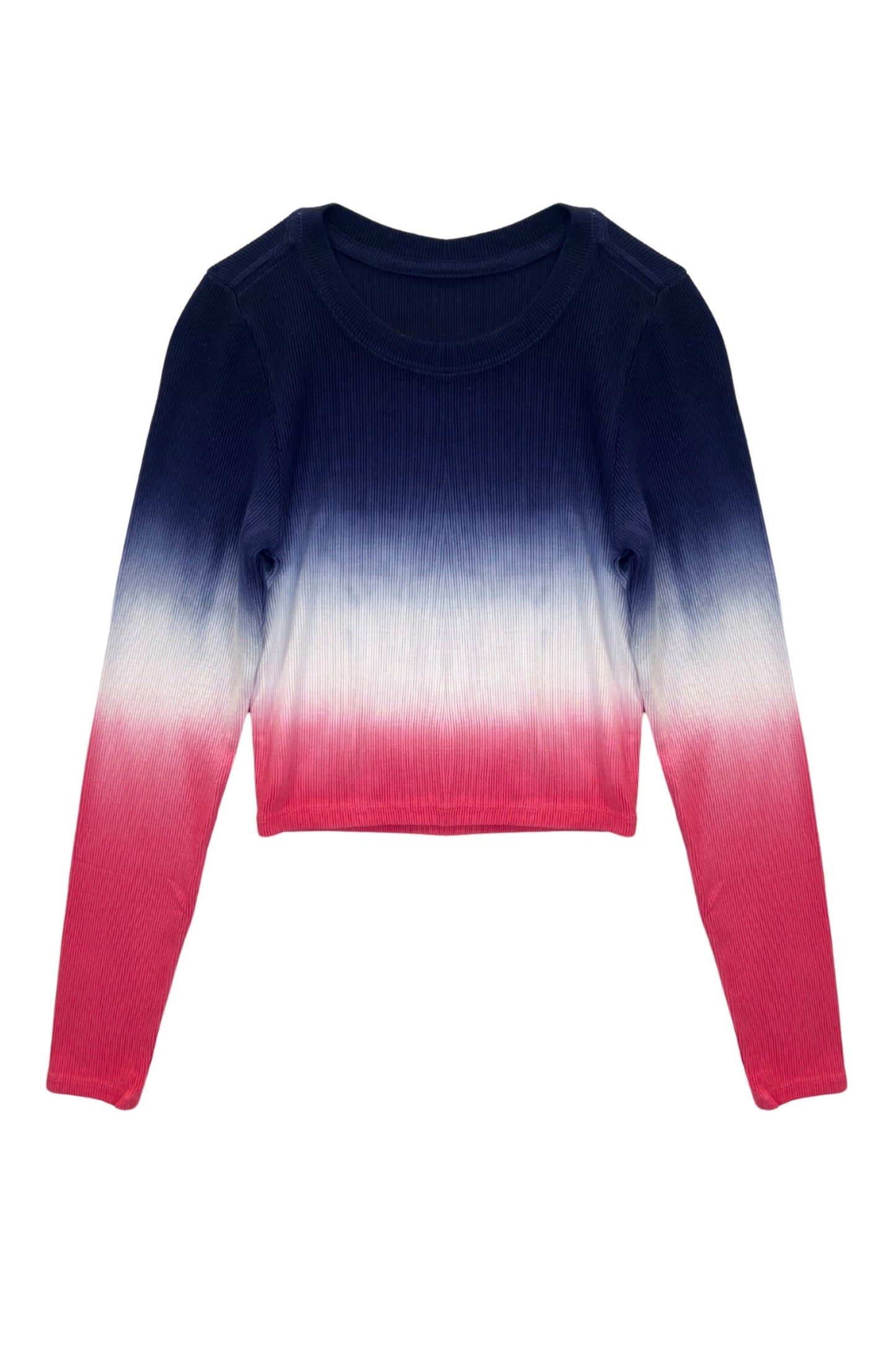 JUNIOR LIVI RIBBED LONG SLEEVE TEE - FINAL SALE