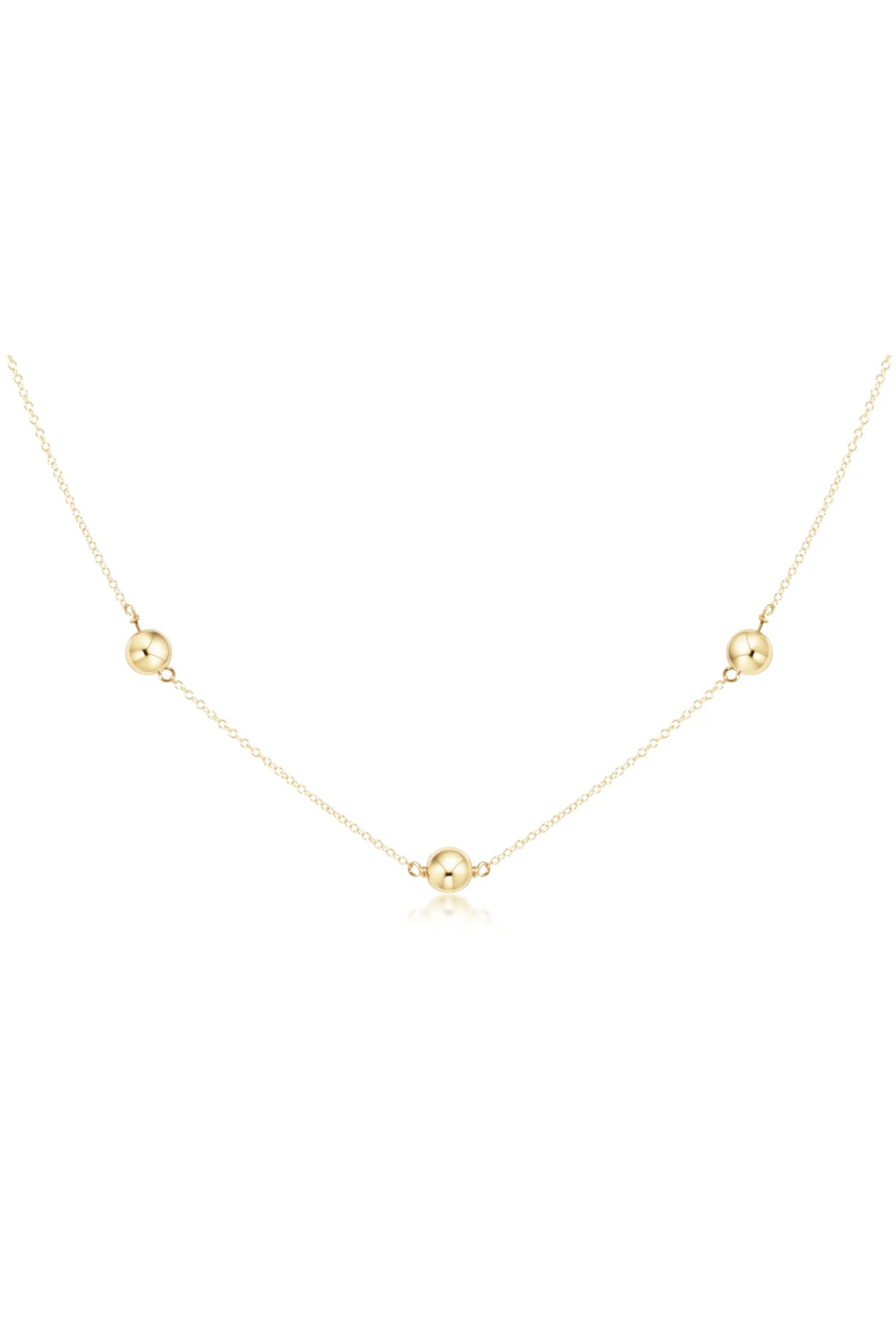 15” Choker Simplicity Chain Gold - Classic Gold 6mm