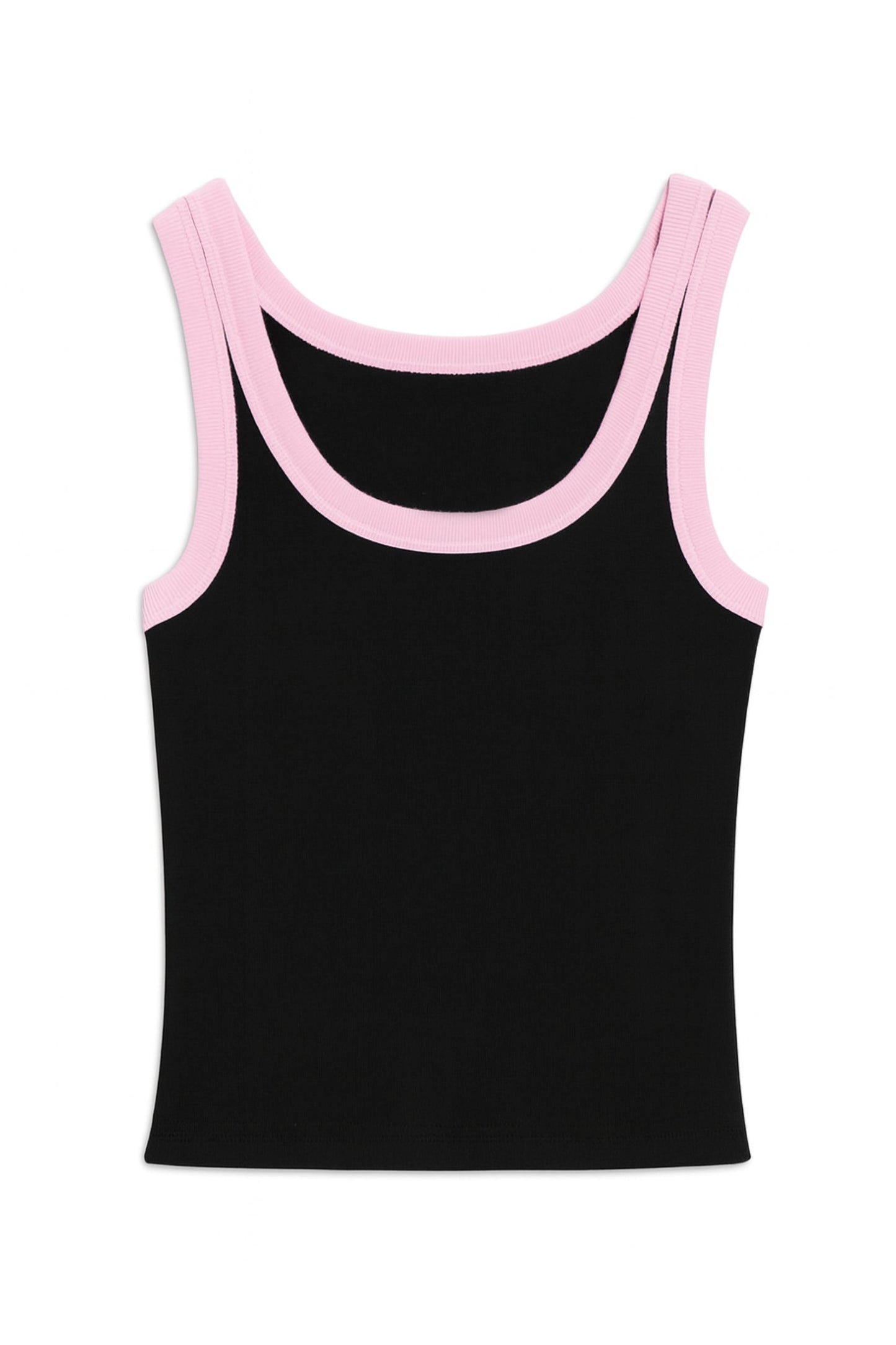 TWEEN SPENCER RETRO CONTRAST TRIM TANK