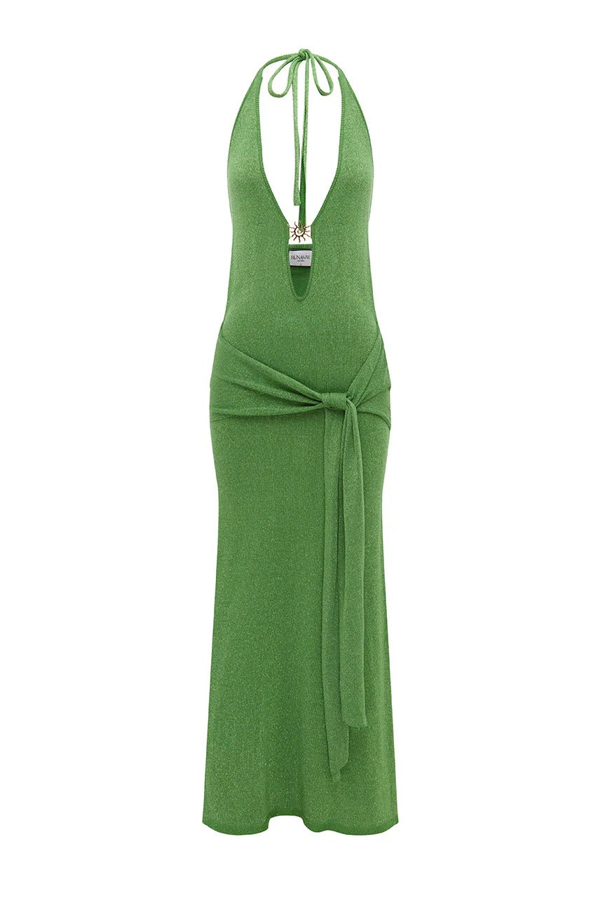 Ayella Maxi Dress - Apple