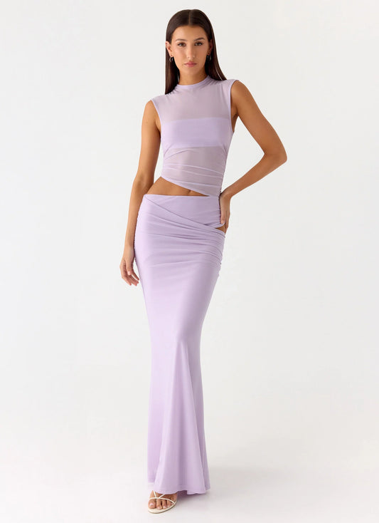 Briony Maxi Dress Lavender