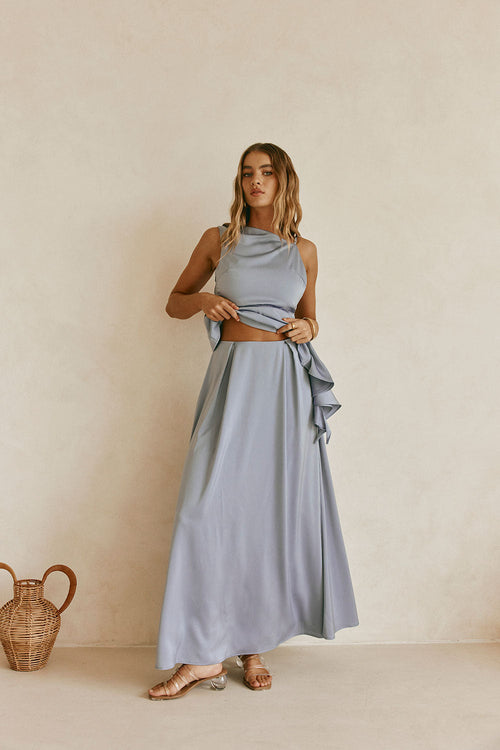 Hailey Skirt - Blue