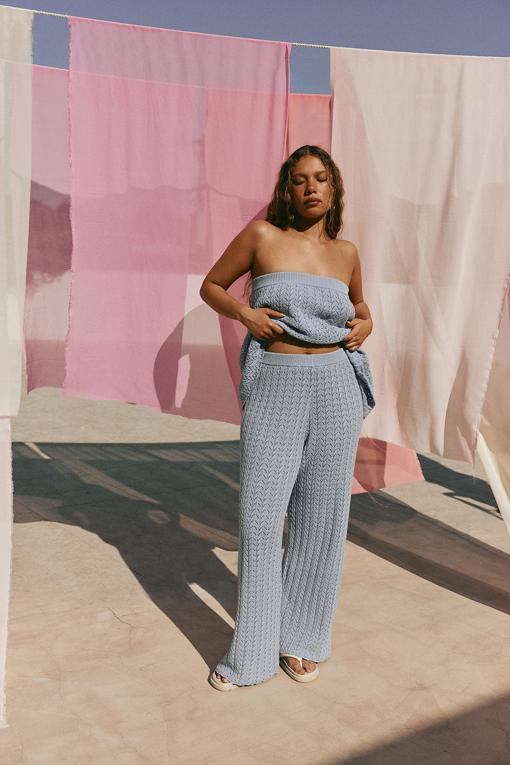 Athena Pants - Blue