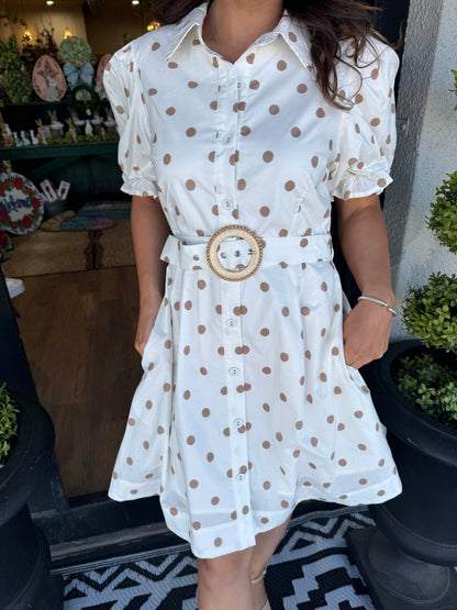 Savi Dress - Cream