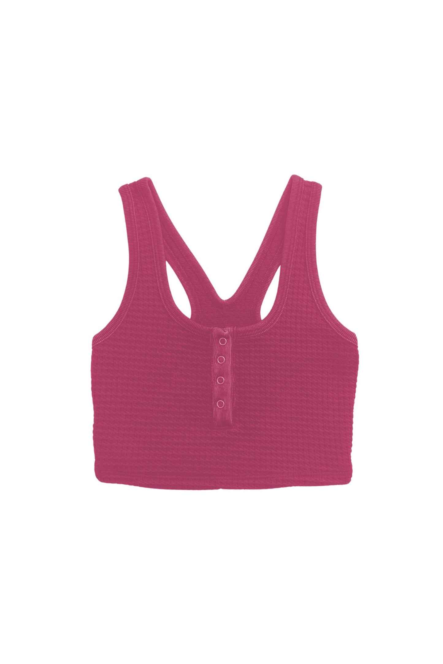 JUNIOR PACEY WAFFLE BRA TOP - FINAL SALE