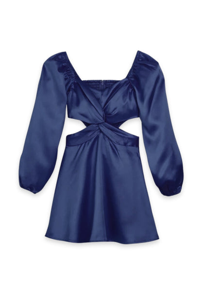 JUNIOR ARI SATIN DRESS - FINAL SALE