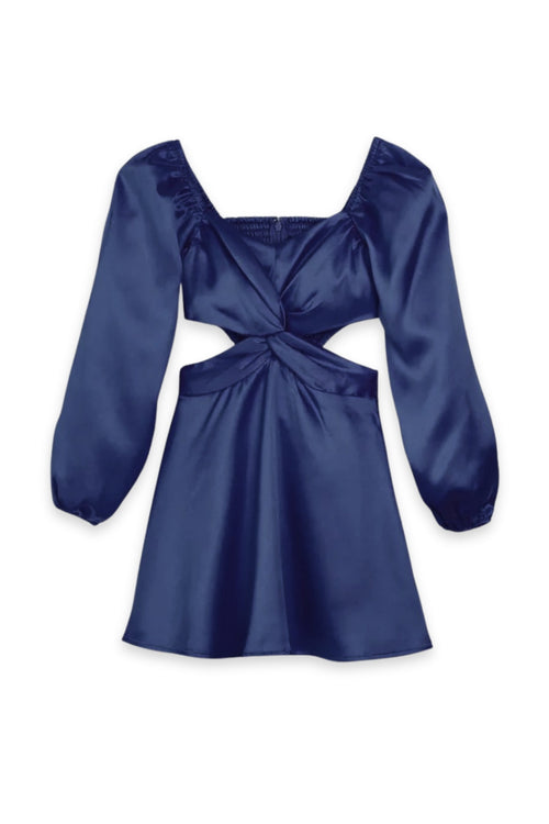 JUNIOR ARI SATIN DRESS - FINAL SALE