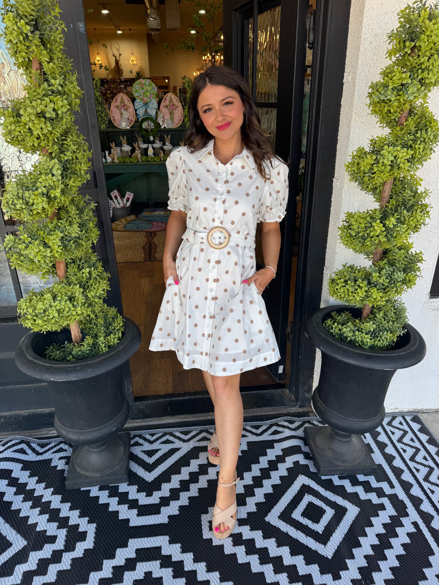 Savi Dress - Cream