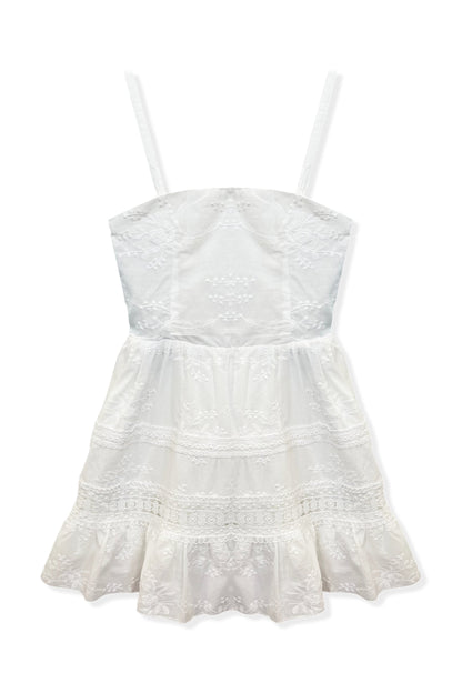 TWEEN BRIDGET LACE INSERT DRESS - FINAL SALE