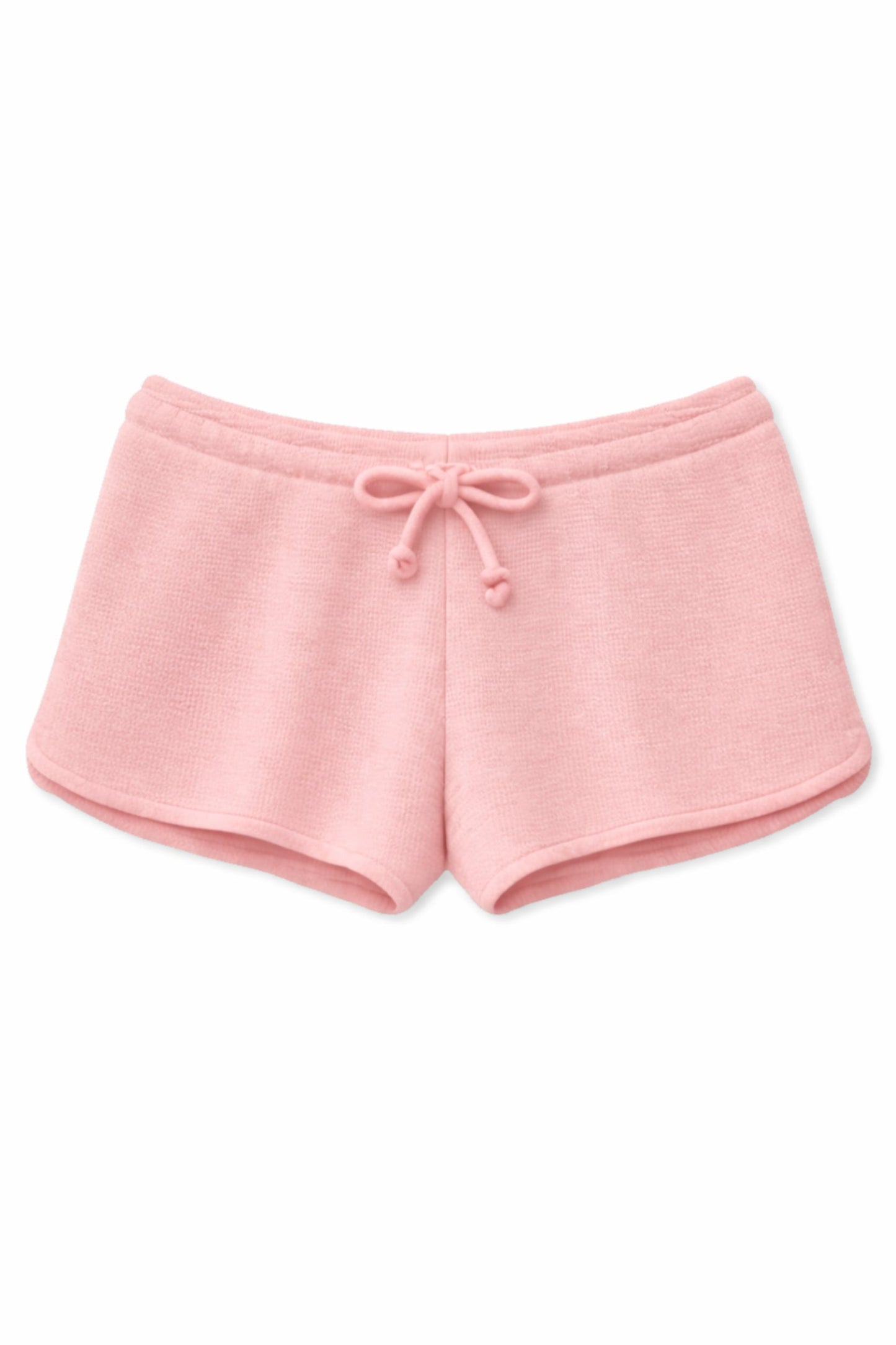JUNIOR BRYNN WAFFLE LOUNGE SHORTS
