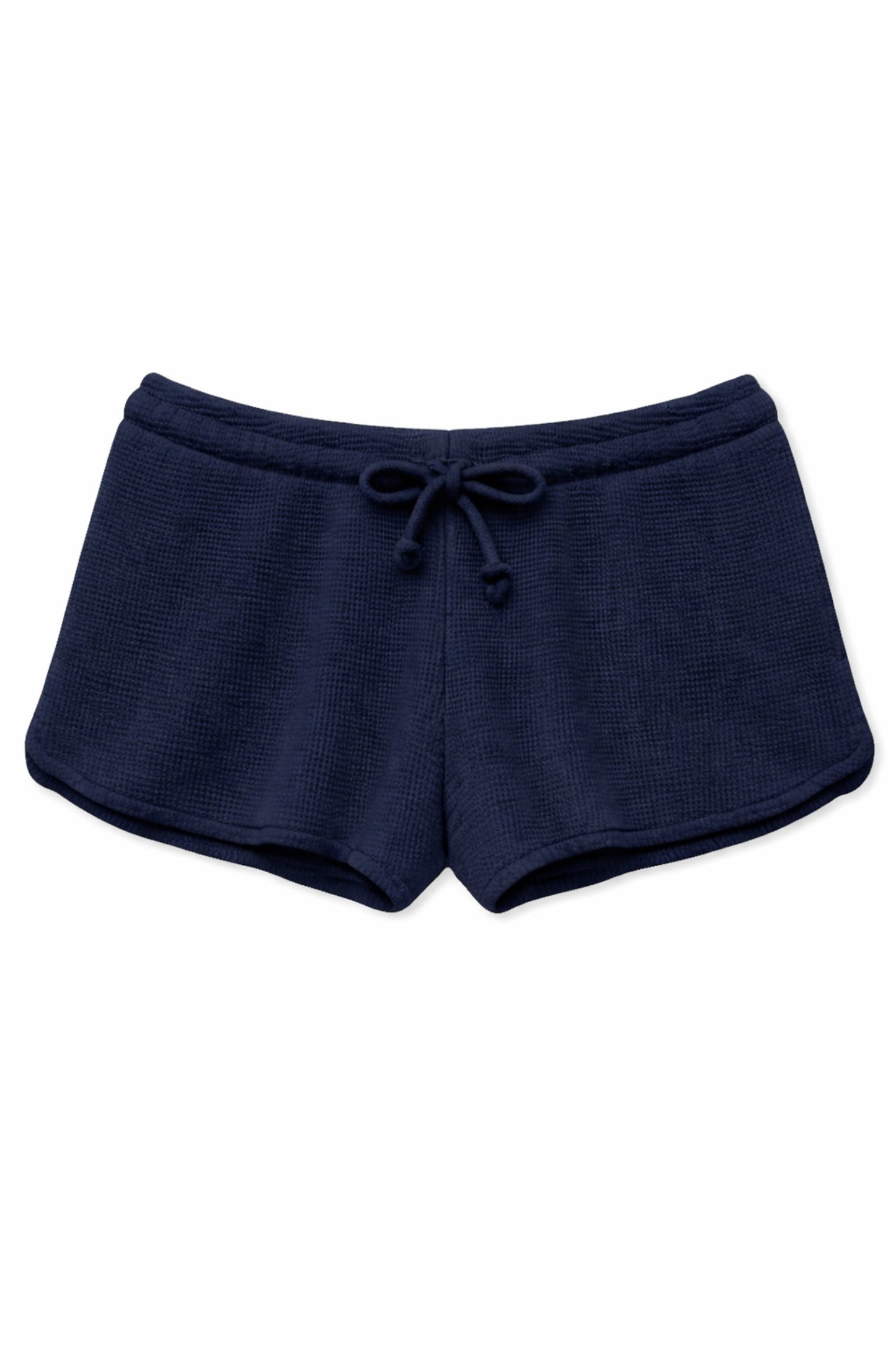 JUNIOR BRYNN WAFFLE LOUNGE SHORTS
