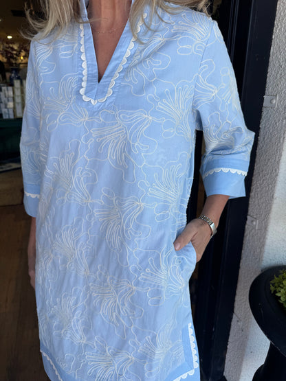 Ivy Dress - Blue