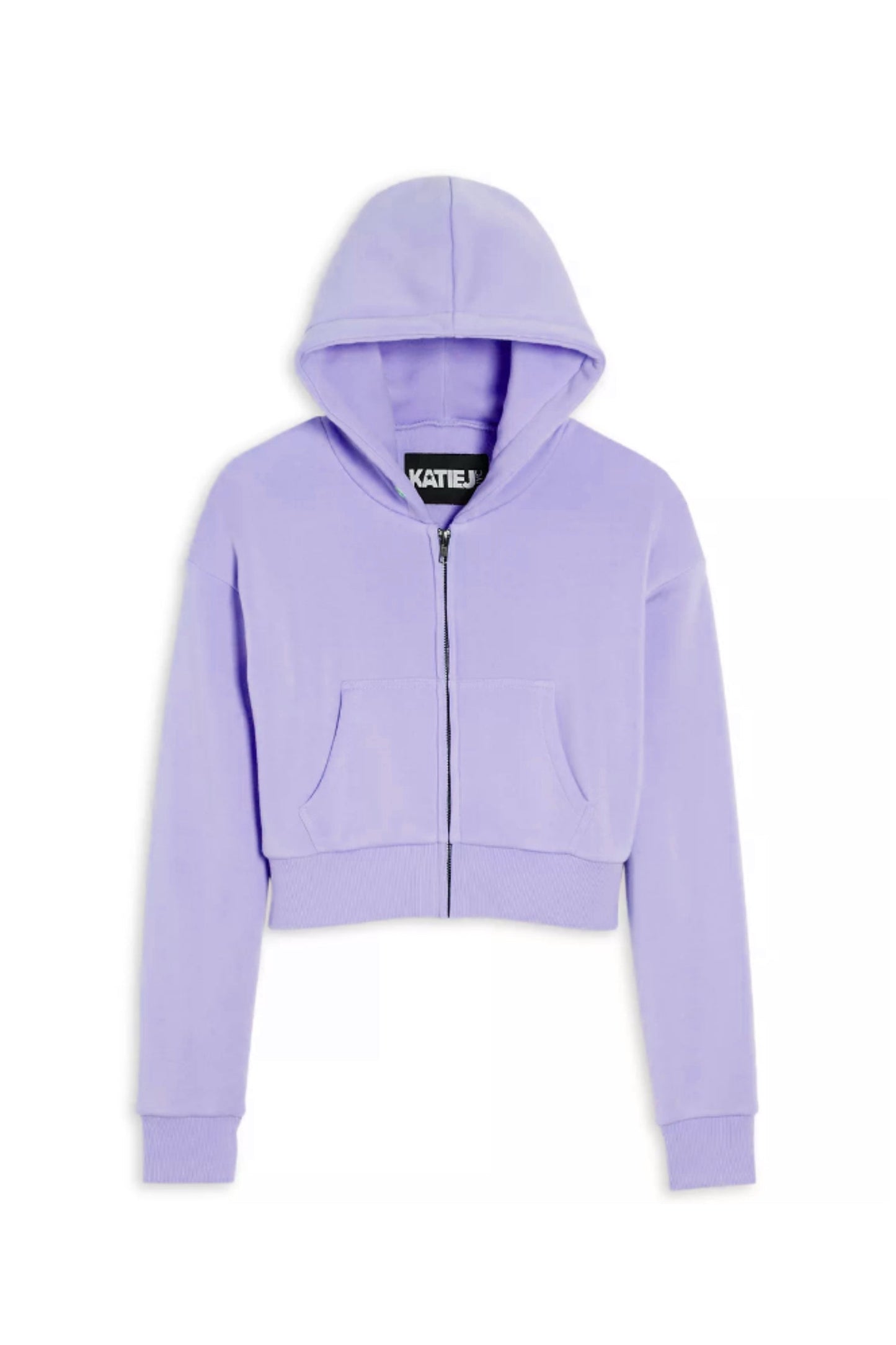 JUNIOR DYLAN ZIP CROP HOODIE - FINAL SALE