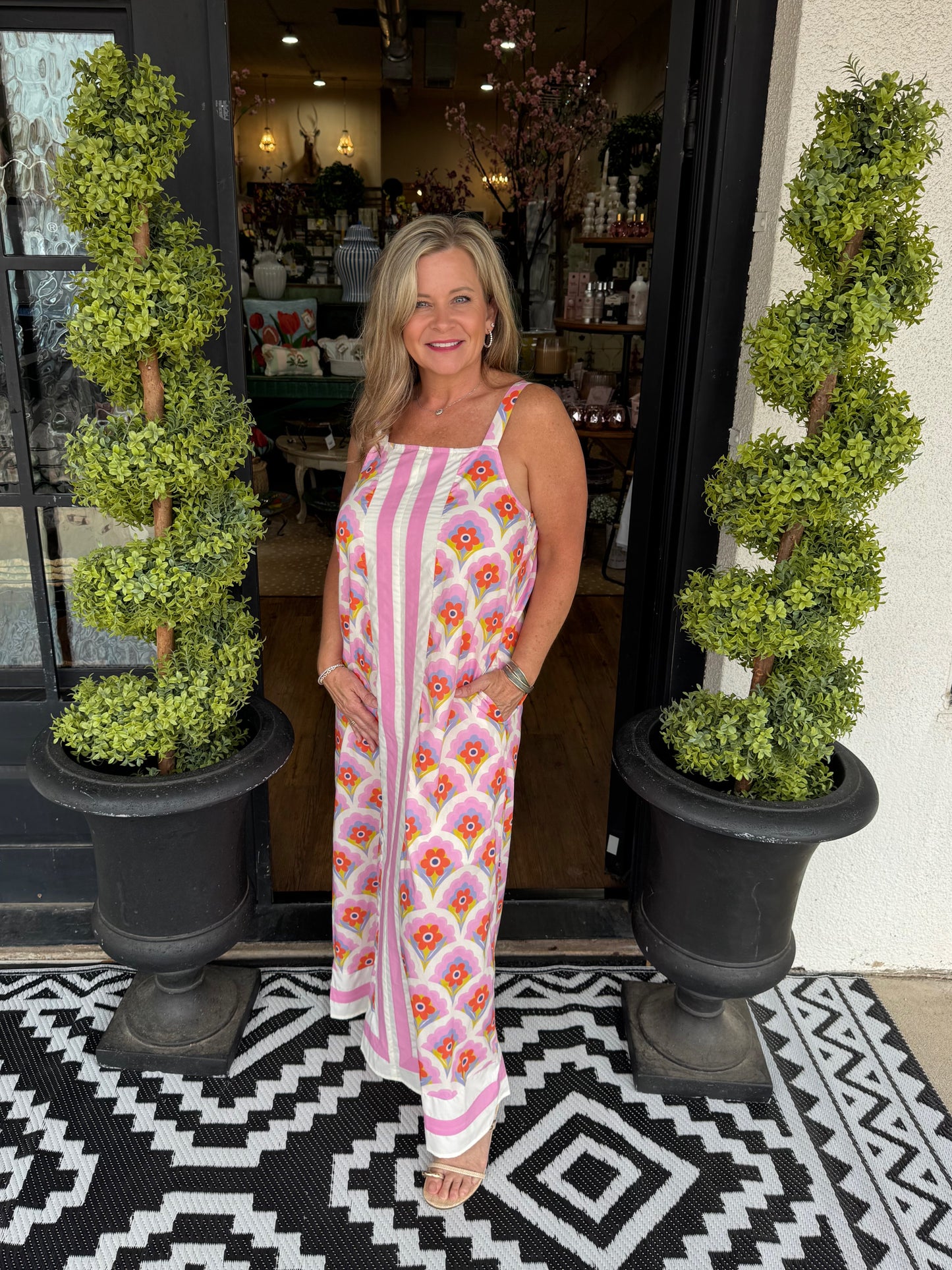 Ava Dress - Pink