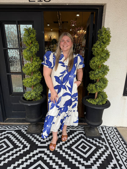 Wrenly Dress - Royal