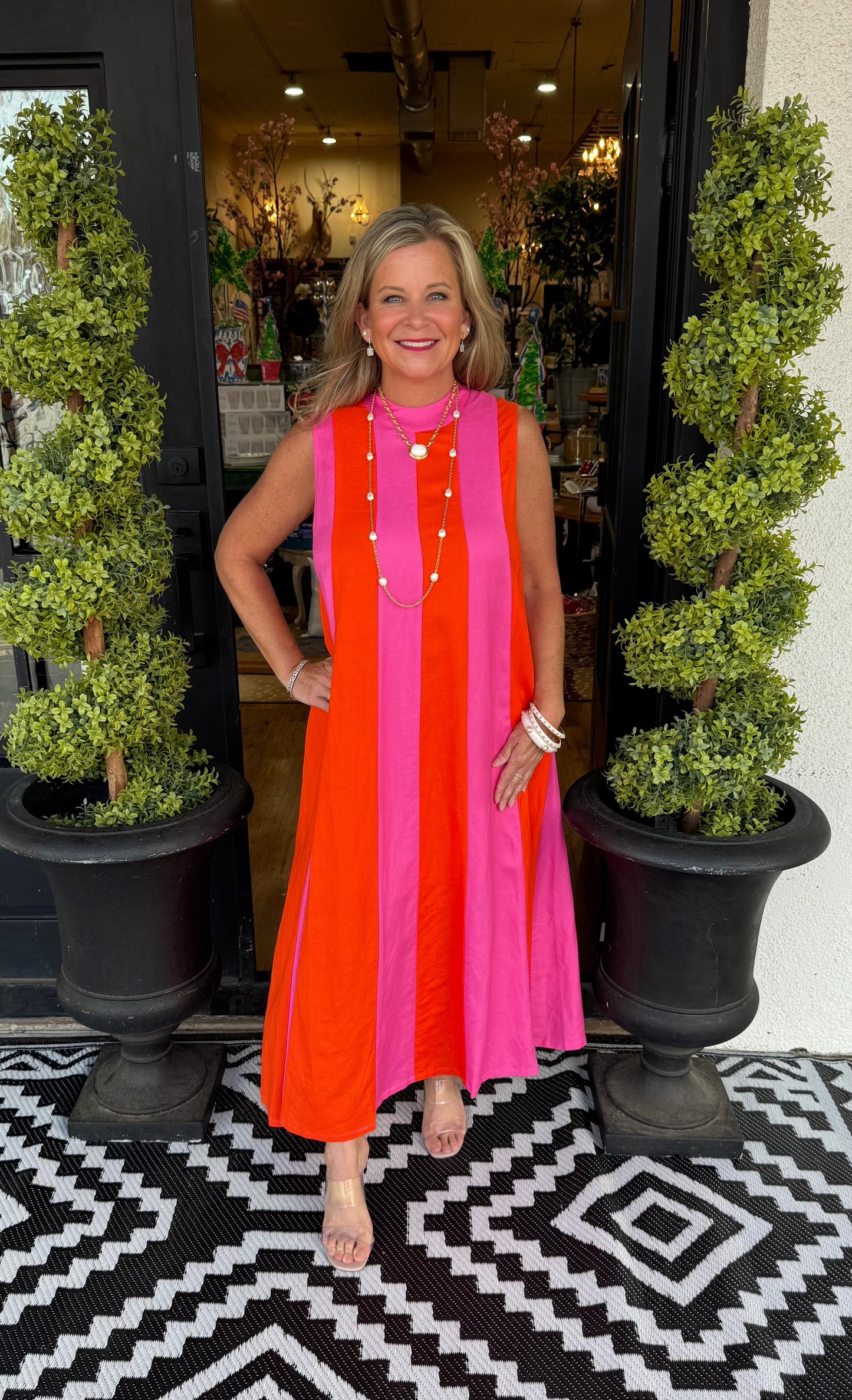 Charli Dress - Magenta