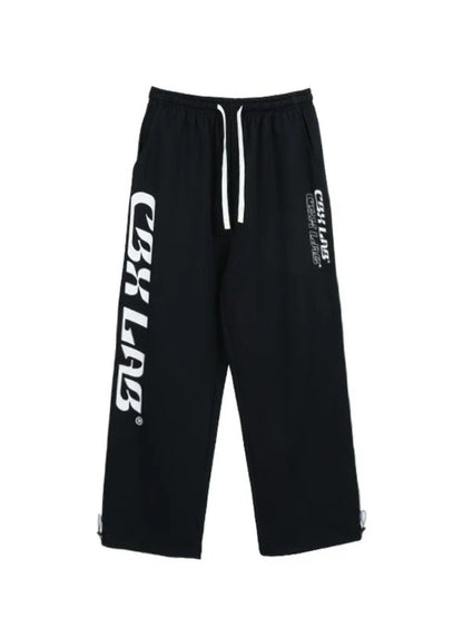 Hippie Gray Baggy Y2K Jogging Sweatpants Korean Oversize Harajuku Kpop Wide Leg Tracksuit Pant