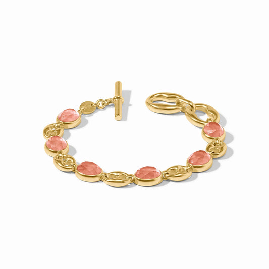 Laguna Stone Bracelet - Iridescent Melon