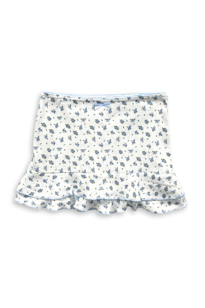 JUNIOR MARINA JACQUARD SKIRT - FINAL SALE