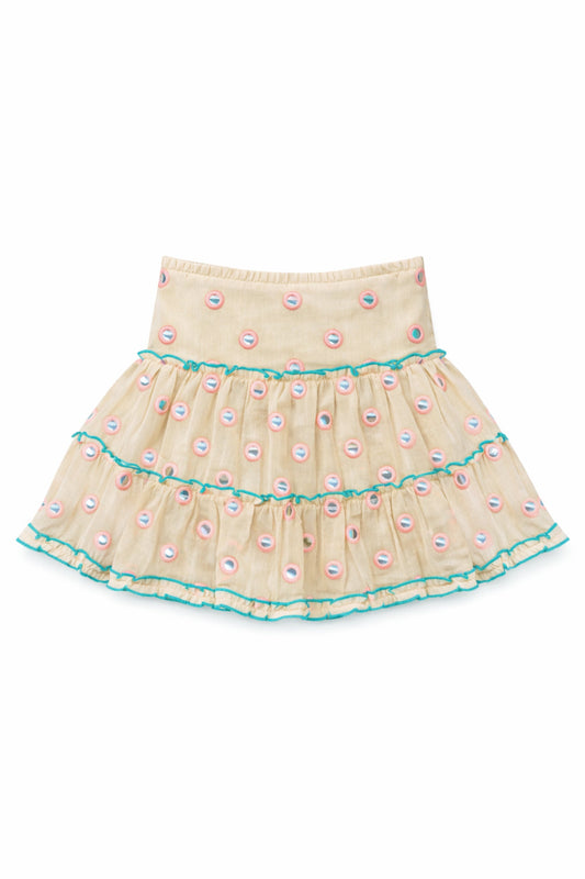 JUNIOR MEENA MINI RUFFLE SKIRT