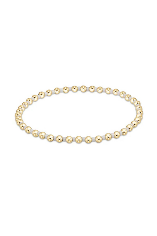 Hope Grateful Bracelet - White