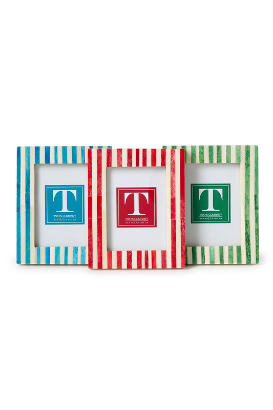 Celebration Stripe 3x4 Mini Photo Frame