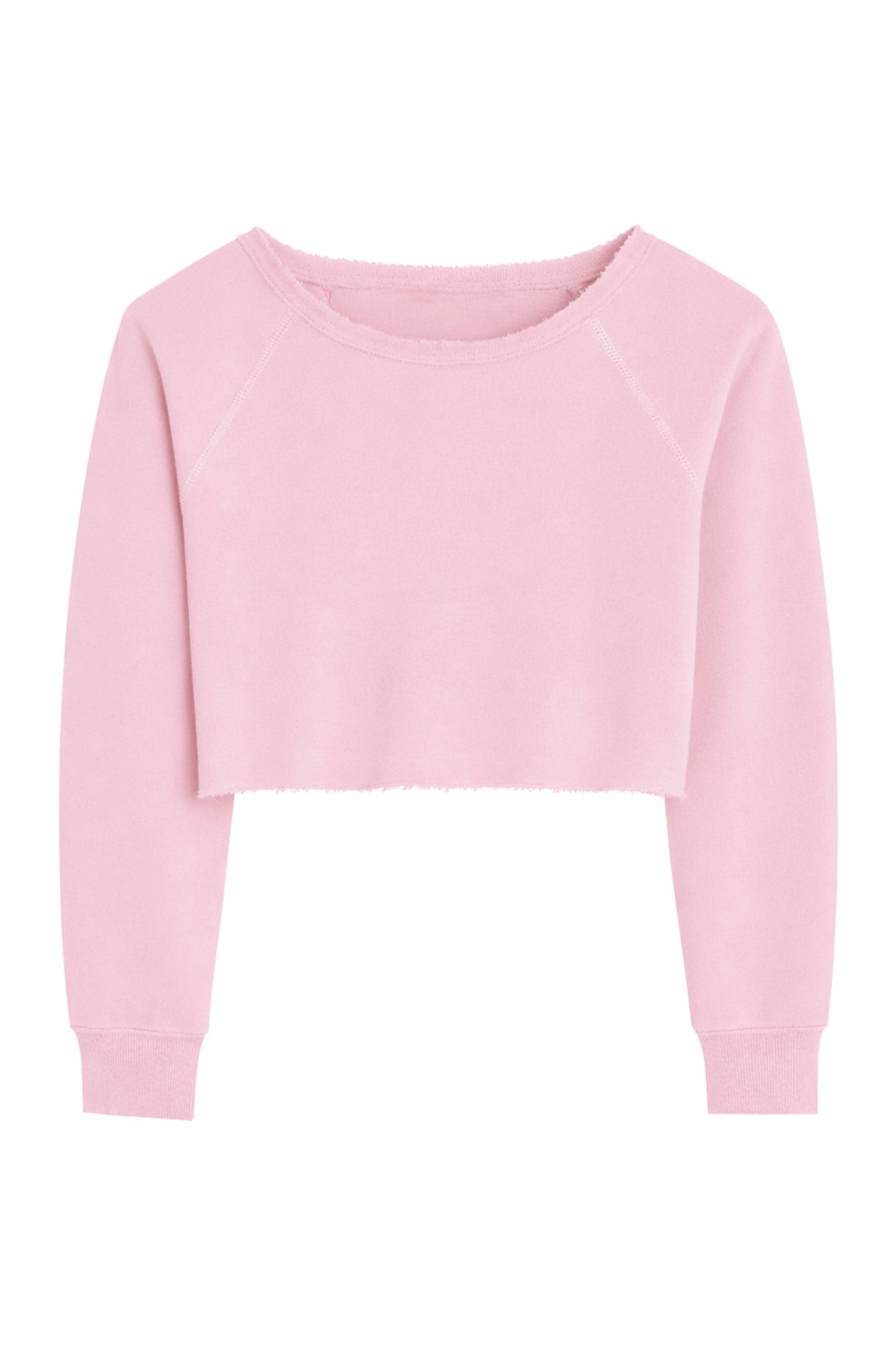 TWEEN SHANE OFF SHOULDER CROP SWEATSHIRT