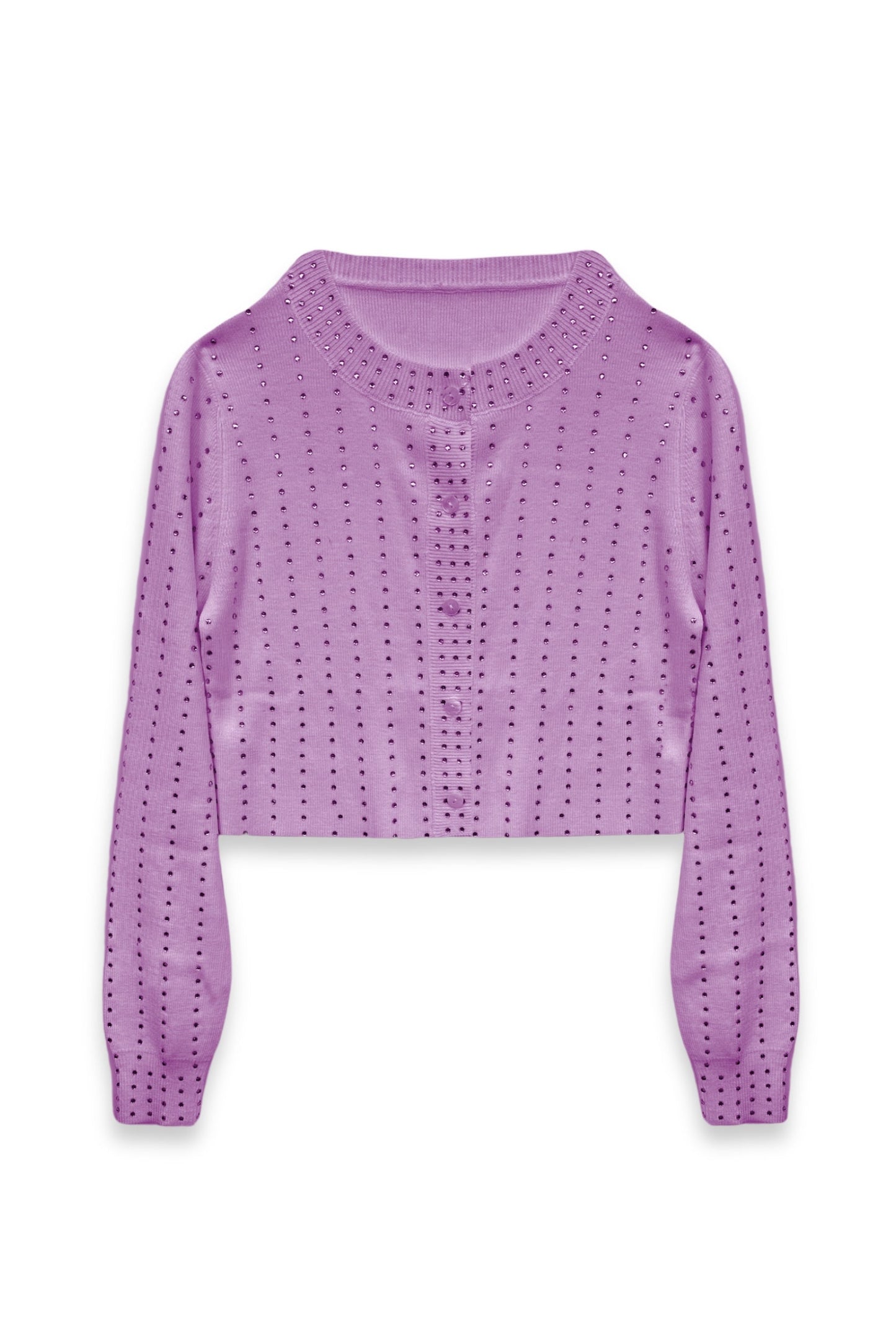 TWEEN SHIRA RHINESTONE CARDIGAN SWEATER - FINAL SALE