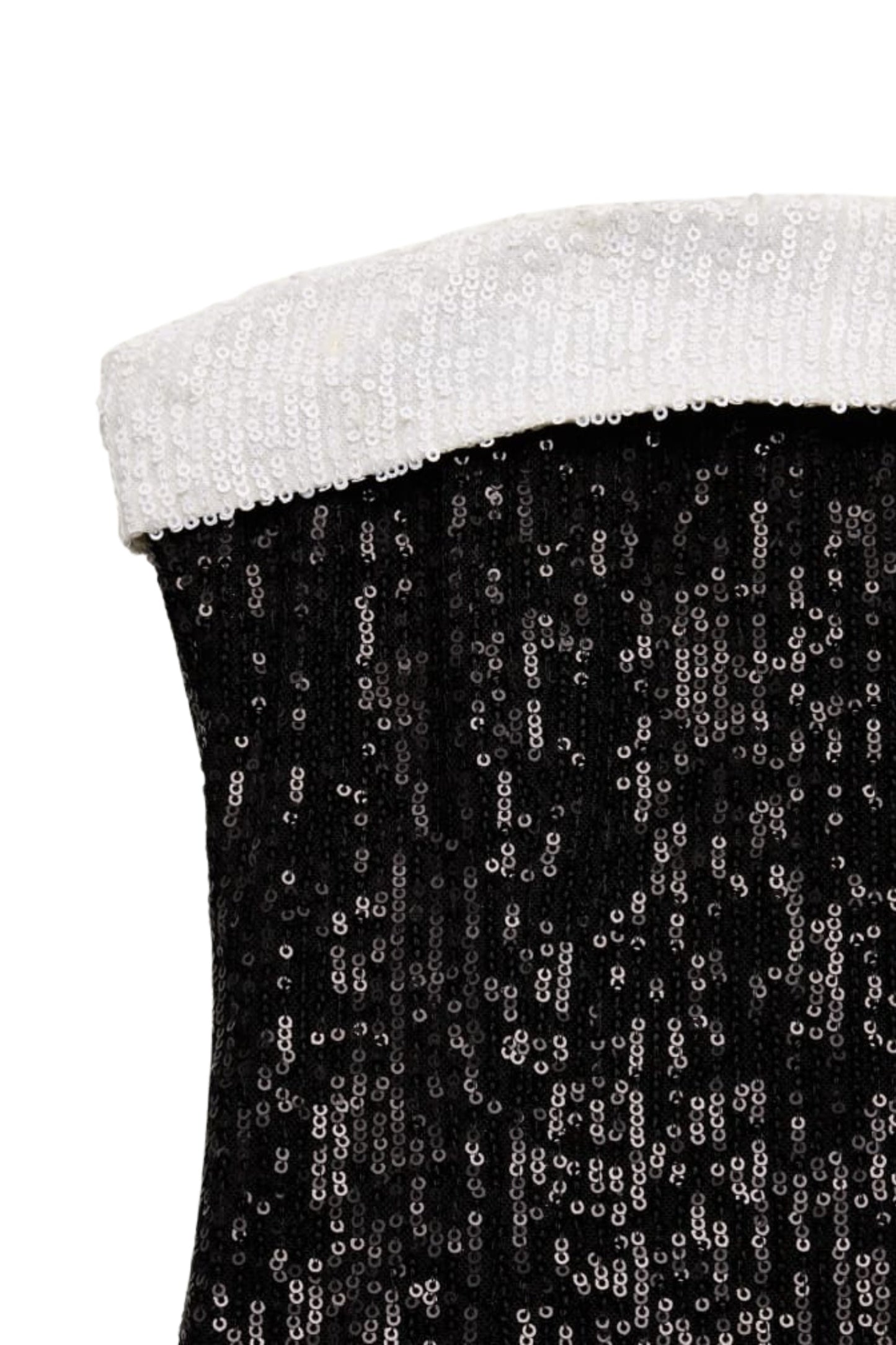 TWEEN STAR FULL SEQUIN DRESS W/ CONTRAST BAND