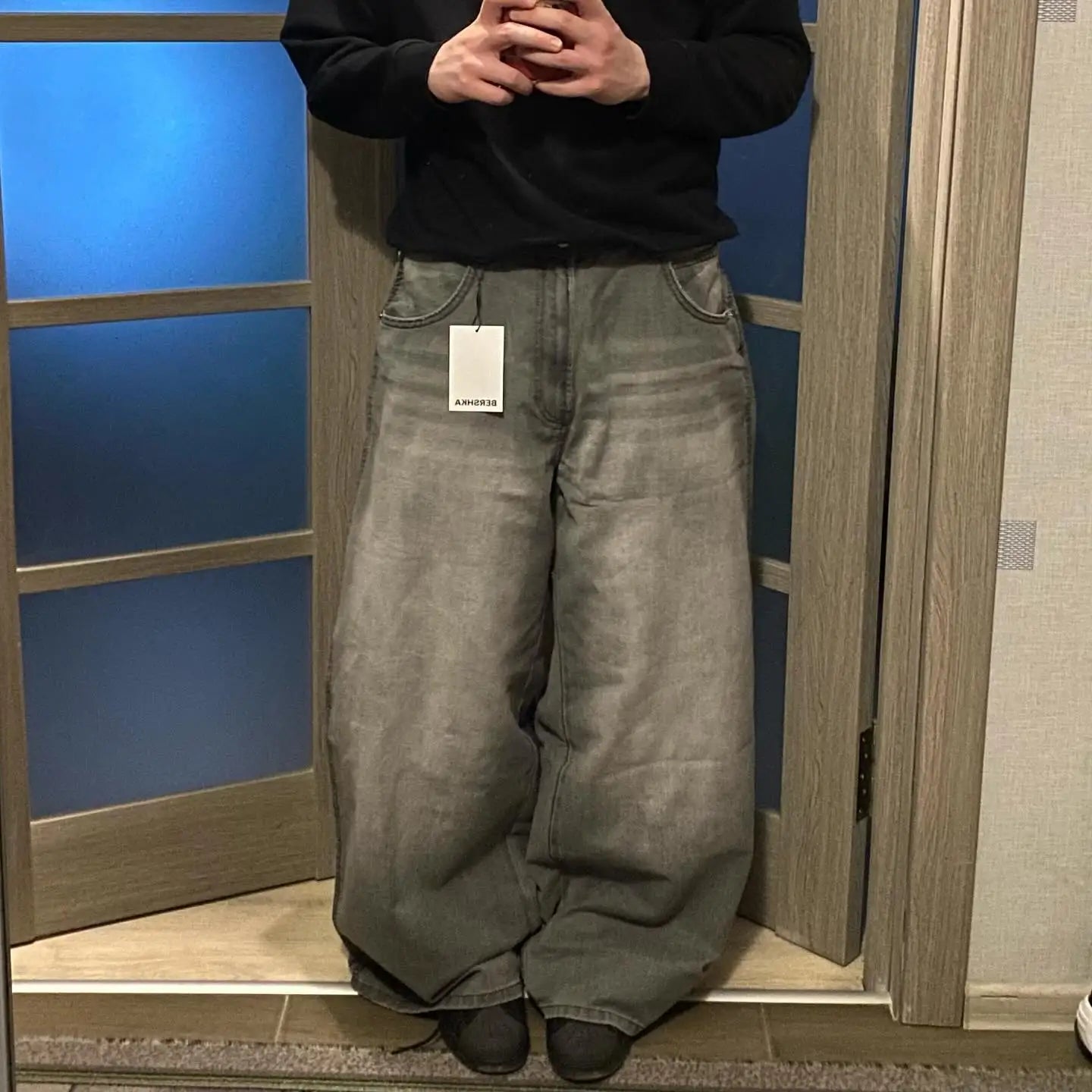 Vintage Washed Baggy Halloween Pants