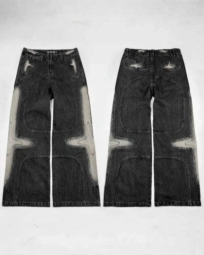 Vintage Washed Baggy Halloween Pants