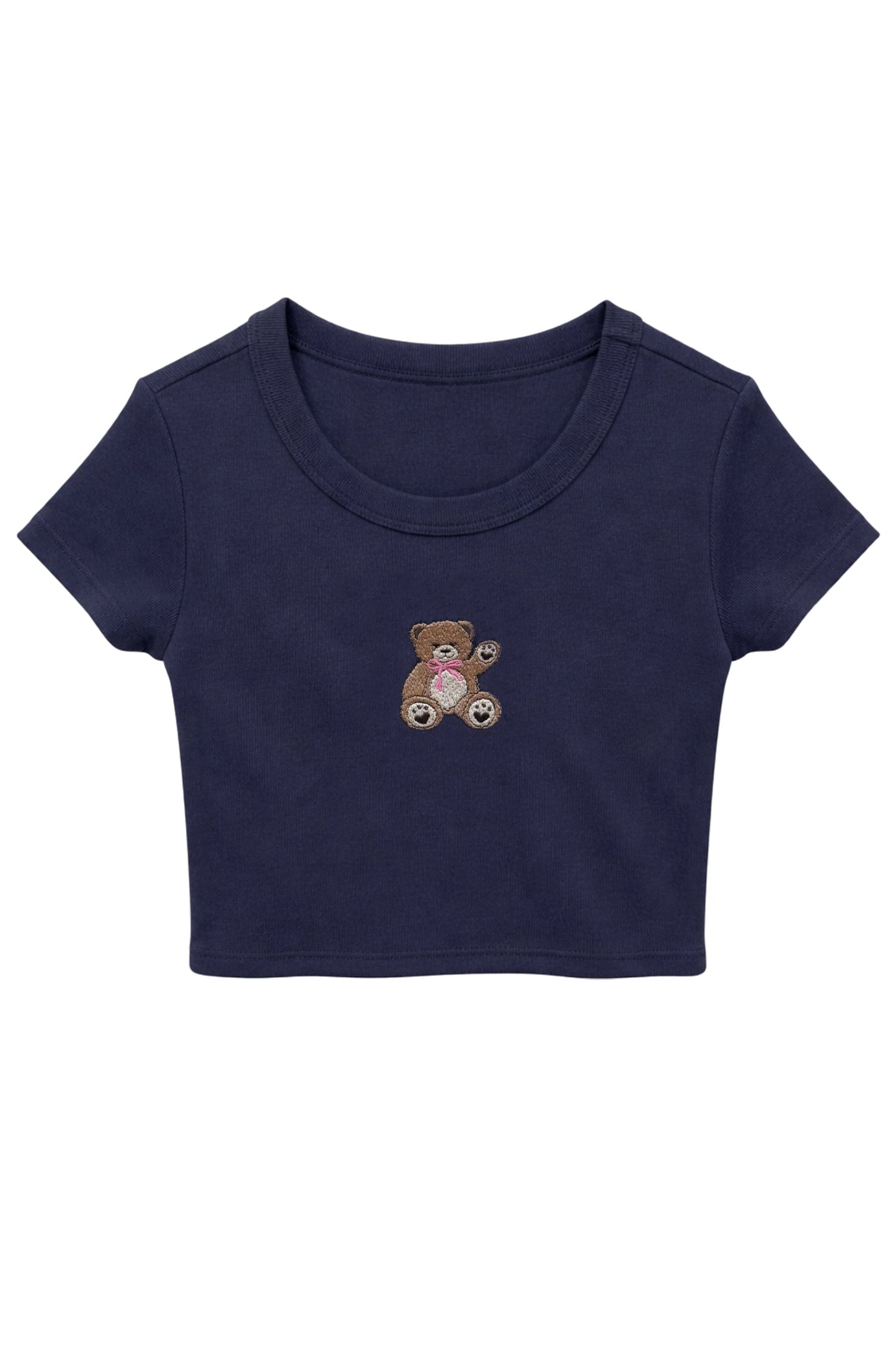 TWEEN TEDDY BEAR EMBROIDERED TEE