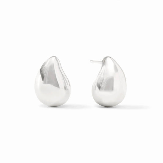 Wave Earring - Silver