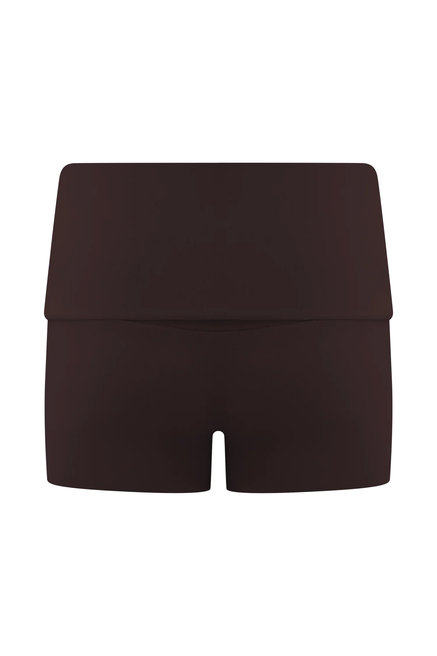 Birdie Fold Over Shorts Chocolate