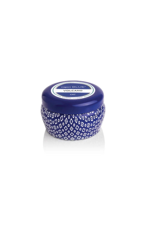 Capri Blue® Volcano Signature Blue Mini Tin Candle 3oz