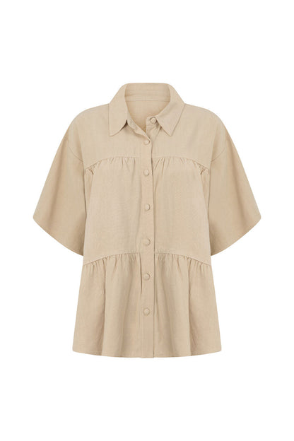 Luna Top - Beige