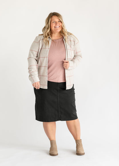 Essential Pleated Neck Layering Tank - FINAL SALE